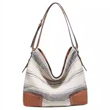 FOXER Brown Tote Bag