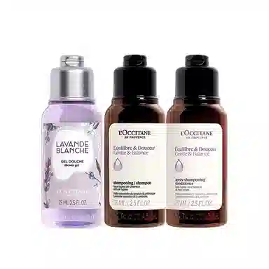 欧舒丹 沐浴啫喱洗护体验装 保湿补水 星品留香