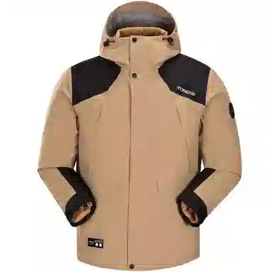 探路者 极光系列 防风保暖羽绒内胆 户外登山服 三合一套羽绒冲锋衣 男女同款
