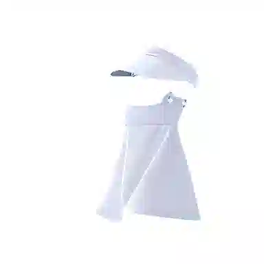 撞青春 防紫外线遮阳护颈面罩可拆卸便携透气 涤纶 防晒帽 男女同款情侣款