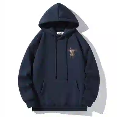 【dme】 日系休闲潮流连帽重磅原创印花百搭卫衣 男女同款