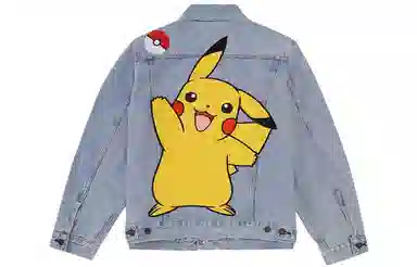 Levis x Pokémon Pikachu Embroidered Denim Jacket