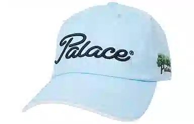 PALACE Eden Shell 6-Panel Blue logo