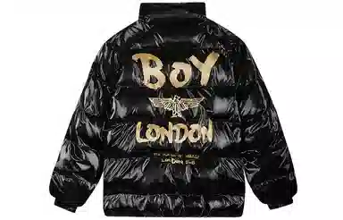 Boy London Logo Print Cotton Jacket