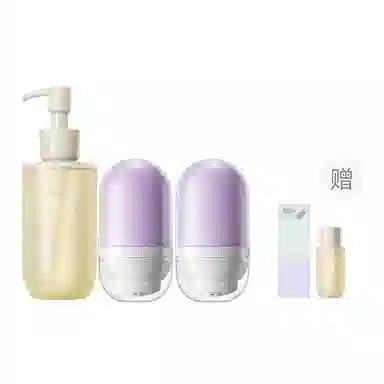 柳丝木 水漾调色隔离霜洁颜蜜护肤套装 提亮保湿清洁