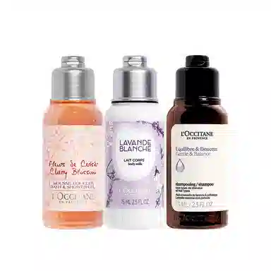 欧舒丹 沐浴啫喱洗护体验装 保湿补水 星品留香