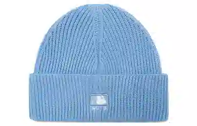 MLB LA Knit Embroidered Cotton Beanie