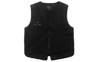 Jordan V-Neck Sleeveless Vest Black