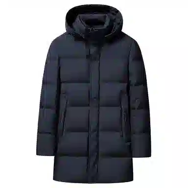 SNOW FLYING Mid-Length Down Jacket