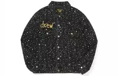 Drew House FW21 logo Trucker Jacket - Drew Starry NightLogo