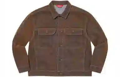 Supreme SS23 Week 4 FLOCKED DENIM TRUCKER JACKET