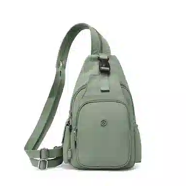 捷朗仕 多用旅行时尚百搭旅行通勤小背包潮流 尼龙布 双肩胸包 中号 女款 多色