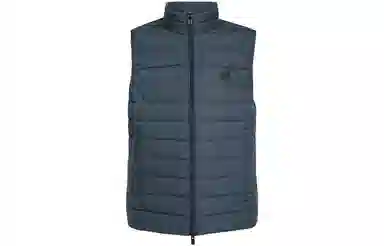 Emporio Armani SS23 Logo Vest Blue