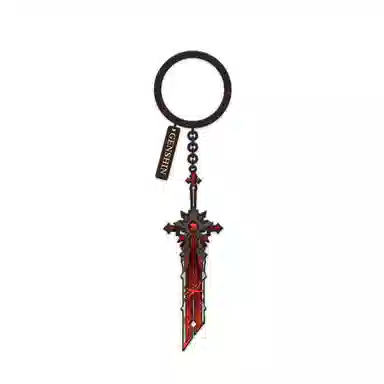 原神 神铸赋形系列 波乱月白经津 苍古自由之誓 辰砂之纺锤 冬极白星 贯虹之槊 和璞鸢 护摩之杖 狼的末路武器金属  谷圈挂件