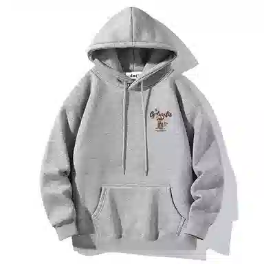 【dme】 日系休闲潮流连帽重磅原创印花百搭卫衣 男女同款