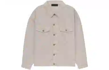 Fear of God Essentials Silver Cloud Denim Jacket