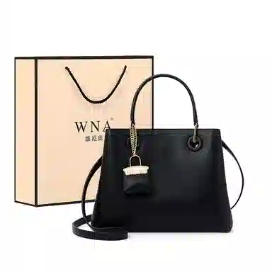 维尼奥 品牌通勤简约设计妈妈包高级质感休闲百搭大气女包优雅实用托特包 合成革 手提包单肩斜挎 常规 女款 多色