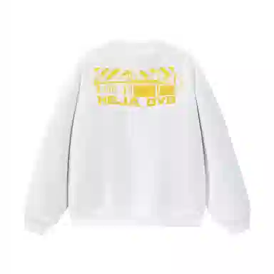 普鲁士多特蒙德 背面潮流休闲简约字母印花百搭圆领长袖卫衣 男女同款