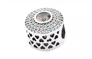 Pandora Pink Cat Eye Bead