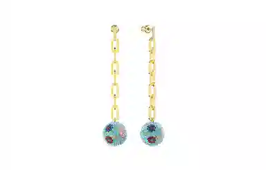 Swarovski Flower of Fortune Earrings