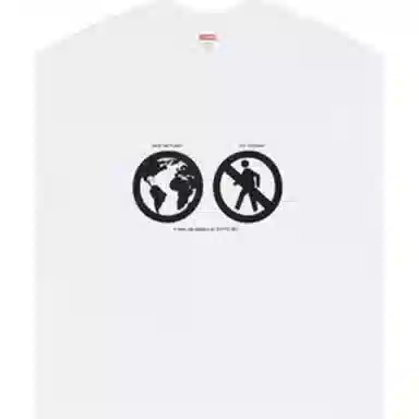 Supreme Save The Planet Tee White