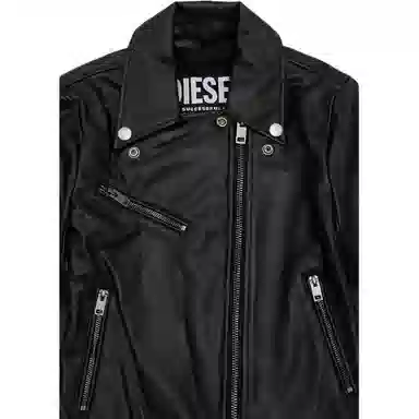 DIESEL OVAL-D Black Jacket
