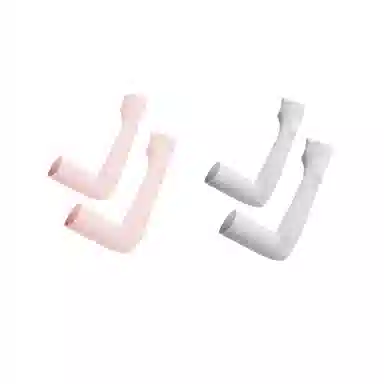 冠辉 夏季冷感冰袖户外防紫外线袖套开车骑行运动护臂 套冰袖骑行户外开车防紫外线薄冰丝护臂长款 锦纶 防晒袖 男女同款情侣款