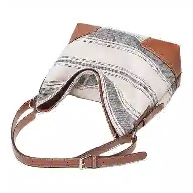 FOXER Brown Tote Bag