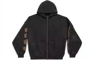 Balenciaga FW23 Double Zipper Hoodie Jacket