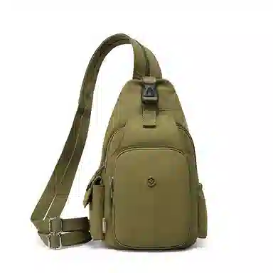 捷朗仕 多用旅行时尚百搭旅行通勤小背包潮流 尼龙布 双肩胸包 中号 女款 多色