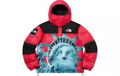 Supreme x The North Face Statue of Liberty Baltoro Red