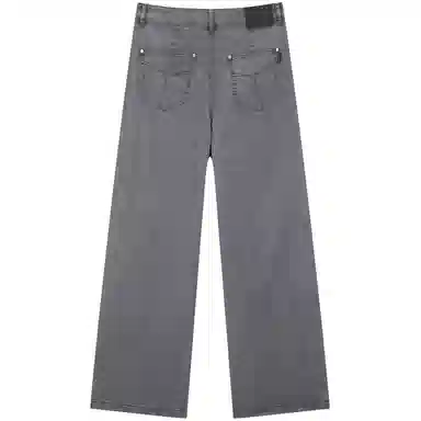 太平鸟 简约个性直筒工装牛仔裤 女款