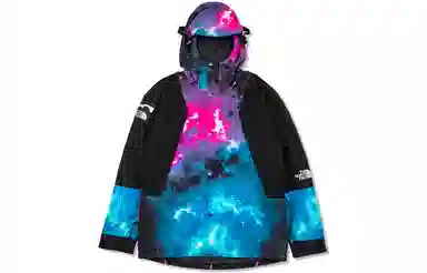 The North Face x Invincible Mountain Light Jacket Metaverse Neon