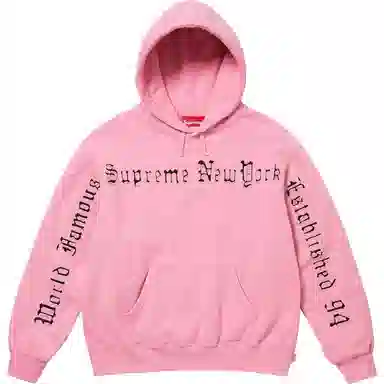 Supreme SS25 Contrast Cutout Hooded Sweatshirt