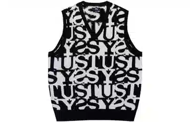 Stussy FW23 STACKED SWEATER VEST V