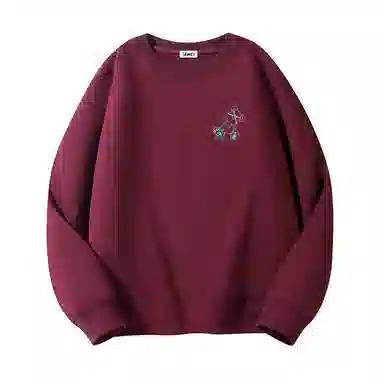 【dme】 潮牌美式高街字母印花宽松圆领百搭休闲长袖卫衣 男女同款