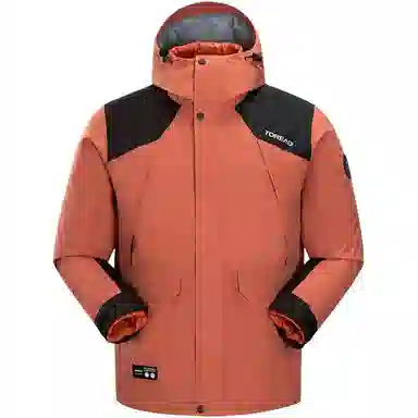 探路者 极光系列 防风保暖羽绒内胆 户外登山服 三合一套羽绒冲锋衣 男女同款