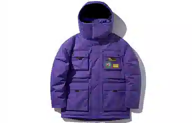 LiNing x Disney Hooded Down Jacket Purple
