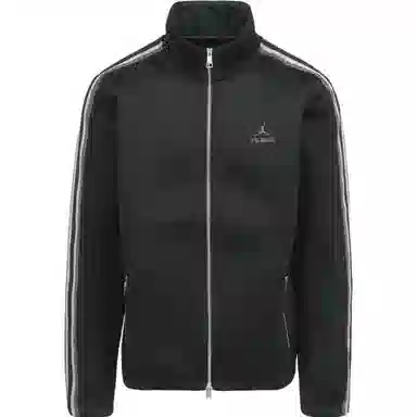 Jordan x A Ma Maniére Logo Embroidered Track Jacket Black