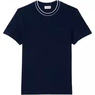 Lacoste Navy Blue Crewneck T-Shirt