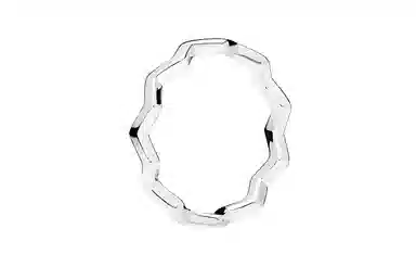 Pandora Classic Zigzag 925 Silver Ring