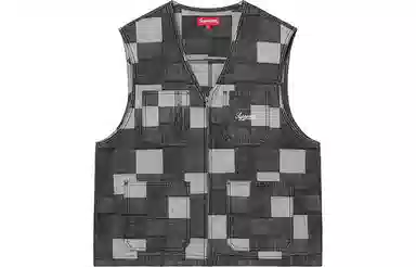 Supreme SS21 Week 17 Patched Denim Vest