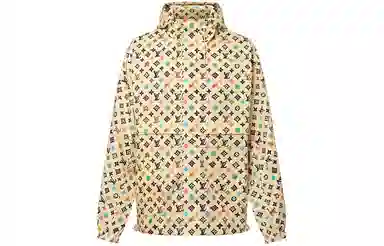 LOUIS VUITTON x Tyler SS24 Logo Windbreaker Jacket Yellow