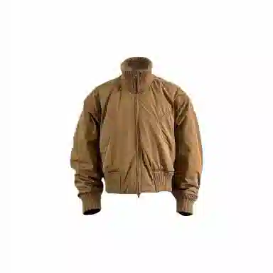 布客行 美式高街老钱风复古百搭飞行员教练立领短款宽松保暖防风防水潮流外套夹克 男女同款