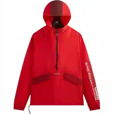 KITH x Columbia Zipped Hoodie Jacket Red