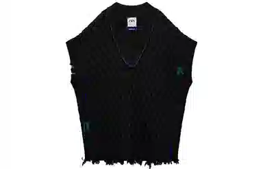 ADER ERROR x ZARA FW21 Wool Vest Black