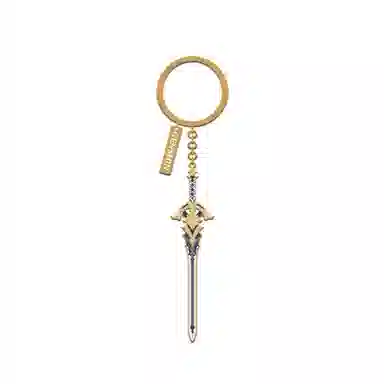 原神 神铸赋形系列 波乱月白经津 苍古自由之誓 辰砂之纺锤 冬极白星 贯虹之槊 和璞鸢 护摩之杖 狼的末路武器金属  谷圈挂件