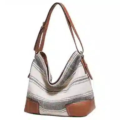 FOXER Brown Tote Bag