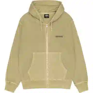 Stussy SS25 Jumbo Zip Hoodie