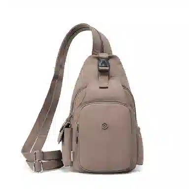 捷朗仕 多用旅行时尚百搭旅行通勤小背包潮流 尼龙布 双肩胸包 中号 女款 多色